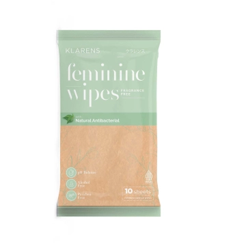KLARENS FEMININE WIPES 10 Sheets